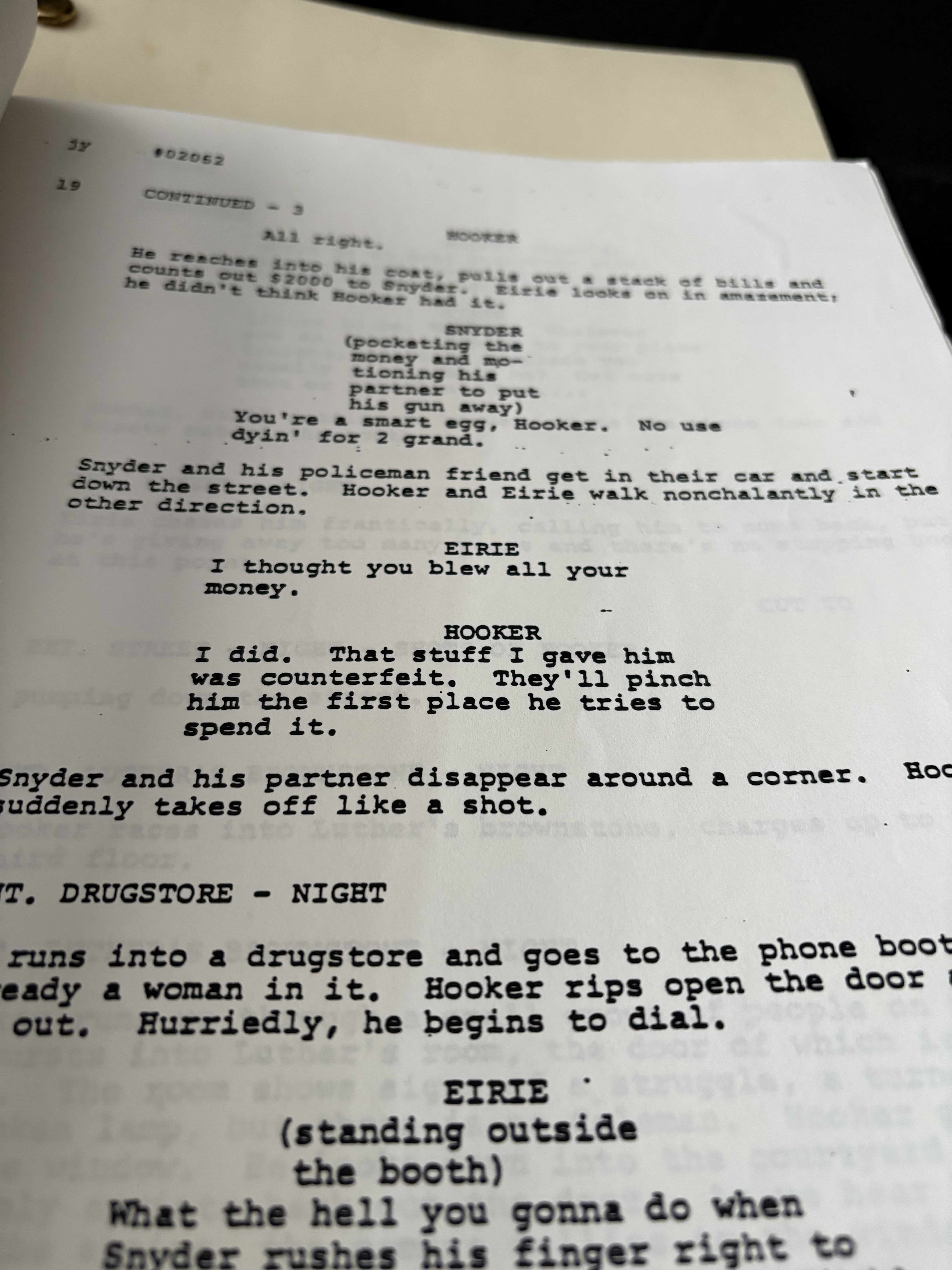script page
